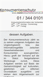 Mobile Screenshot of meinkonsumentenschutz.at
